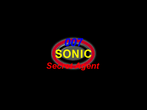 007 Sonic Secret Agent