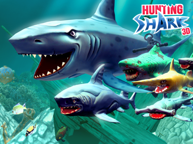 3D Hunting Shark 3D Hunting Shark