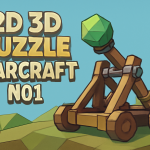 2D 3D Puzzle War Craft No1