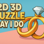 2D 3D Puzzle Say I Do